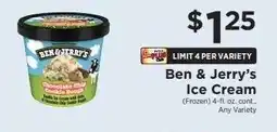 ShopRite Ben & Jerry's Ice Cream offer