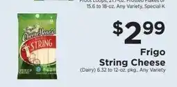 ShopRite Frigo String Cheese offer