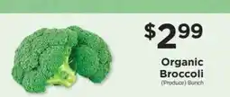 ShopRite Organic Broccoli offer