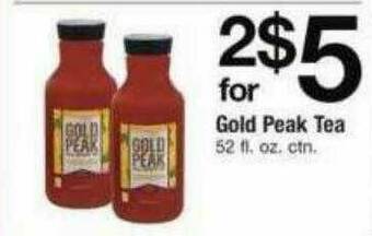 ACME Gold Peak Tea offer