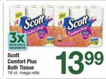 ACME Scott Comfort Plus Bath Tissue offer