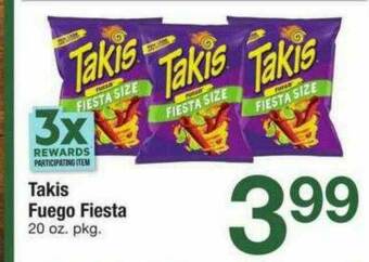 ACME Takis Fuego Fiesta offer