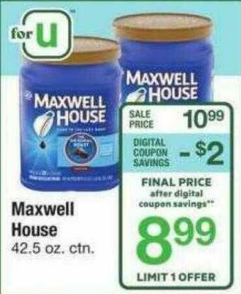 ACME Maxwell House offer