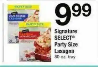 ACME Signature Select Party Size Lasagna offer