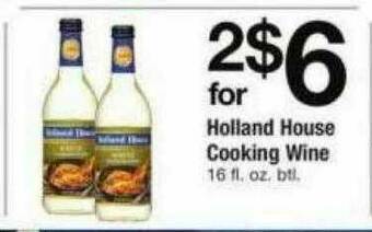 ACME Holland House Cooking Wine offer