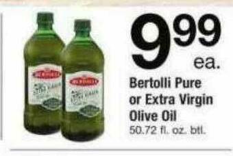 ACME Bertolli Pure Or Extra Virgin Olive Oil offer