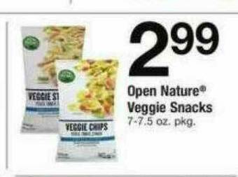 ACME Open Nature Veggie Snacks offer