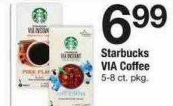 ACME Starbucks Via Coffee offer