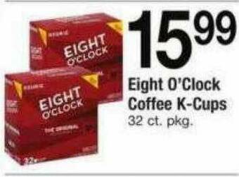 ACME Eight O'clock Coffee K-cups offer