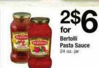 ACME Bertolli Pasta Sauce offer