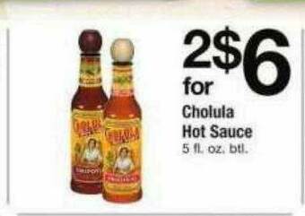 ACME Cholula Hot Sauce offer