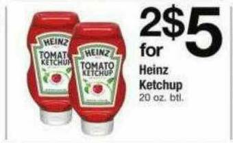 ACME Heinz Ketchup offer