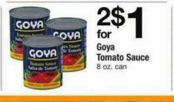 ACME Goya Tomato Sauce offer
