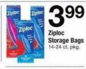ACME Ziploc Storage Bags offer