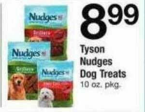 ACME Tyson Nudges Dog Treats offer