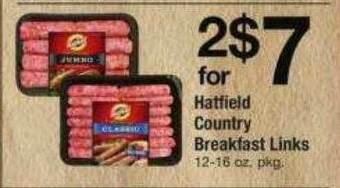 ACME Hatfield Country Breakfast Links offer