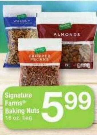 ACME Signature Farms Baking Nuts offer