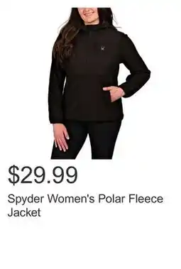 Costco Spyder Women's Polar Fleece Jacket offer
