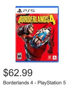 Costco Borderlands 4 - PlayStation 5 offer