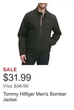 Costco Tommy Hilfiger Men's Bomber Jacket offer