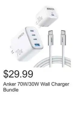 Costco Anker 70W/30W Wall Charger Bundle offer