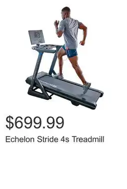 Costco Echelon Stride 4s Treadmill offer