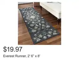 Costco Everest Runner, 2' 6 x 8' offer