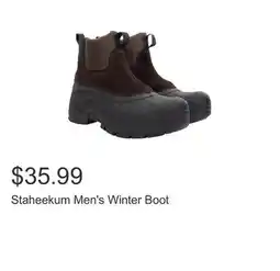 Costco Staheekum Men's Winter Boot offer