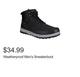 Costco Weatherproof Men's Sneakerboot offer