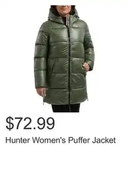 Costco Hunter Women's Puffer Jacket offer