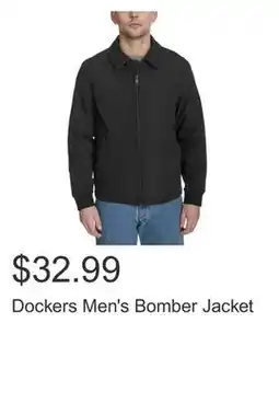 Costco Dockers Men's Bomber Jacket offer