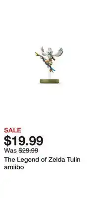 Game Stop The Legend of Zelda Tulin amiibo offer