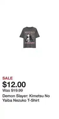Game Stop Demon Slayer: Kimetsu No Yaiba Nezuko T-Shirt offer