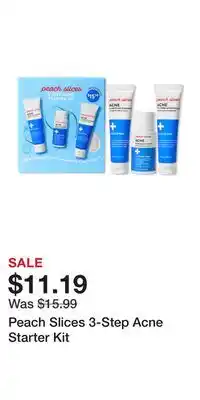 Ulta Beauty Peach Slices 3-Step Acne Starter Kit offer