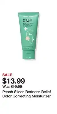 Ulta Beauty Peach Slices Redness Relief Color Correcting Moisturizer offer