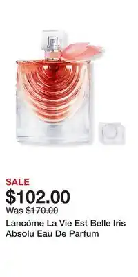 Ulta Beauty Lancôme La Vie Est Belle Iris Absolu Eau De Parfum offer
