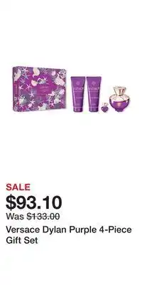 Ulta Beauty Versace Dylan Purple 4-Piece Gift Set offer