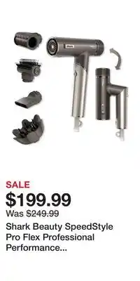 Ulta Beauty Shark Beauty SpeedStyle Pro Flex Professional Performance High-Velocity Hair Dryer System offer