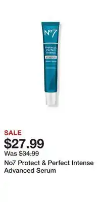 Ulta Beauty No7 Protect & Perfect Intense Advanced Serum offer