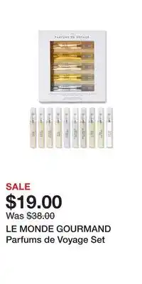 Ulta Beauty LE MONDE GOURMAND Parfums de Voyage Set offer