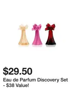 Belk Eau de Parfum Discovery Set - $38 Value! offer