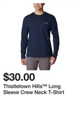 Belk Thistletown Hills Long Sleeve Crew Neck T-Shirt offer