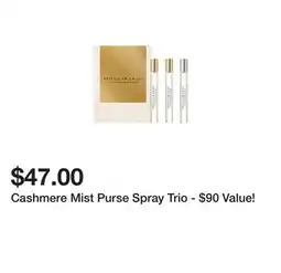 Belk Cashmere Mist Purse Spray Trio - $90 Value! offer