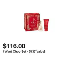 Belk I Want Choo Set - $137 Value! offer