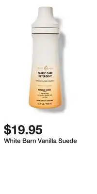 Bath & Body Works White Barn Vanilla Suede offer