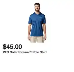 Belk PFG Solar Stream Polo Shirt offer