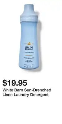 Bath & Body Works White Barn Sun-Drenched Linen Laundry Detergent offer