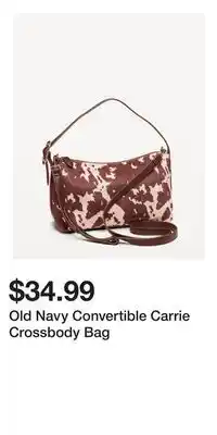 Old Navy Old Navy Convertible Carrie Crossbody Bag offer