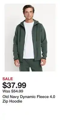 Old Navy Old Navy Dynamic Fleece 4.0 Zip Hoodie offer