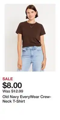 Old Navy Old Navy EveryWear Crew-Neck T-Shirt offer